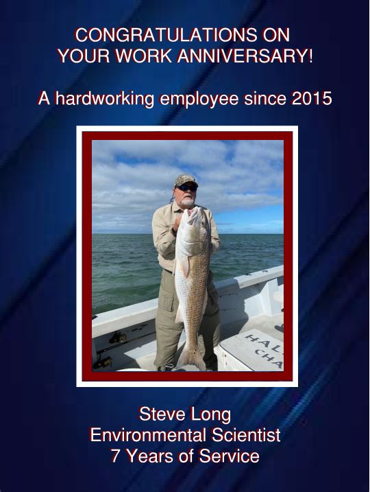 Steve Long - 7 Years of Service 
